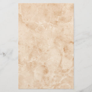 Creamy Marble Texture Stationery