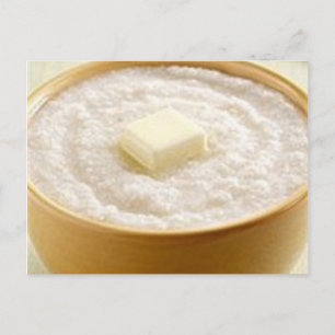 Creamy Southern Grits Recipe Postcard