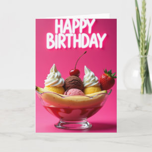 Creamy Treat Birthday Card