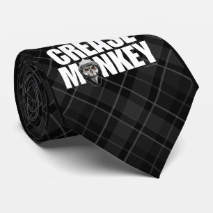 Crease Monkey (Hockey Goalie) Neck Tie