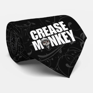 Crease Monkey (Hockey Goalie) Tie