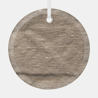 Creased brown, abstract textured background. glass tree decoration