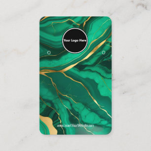 Creat Your Custom Logo Earring Display Card 