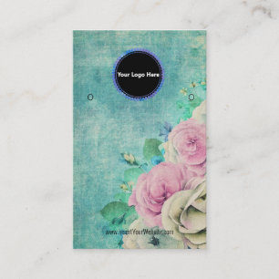 Creat Your Custom Logo Earring Display Card
