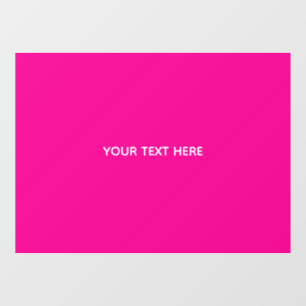 Creat Your Own Megenta Invitation Postcard