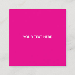 Creat Your Own Megenta Invitation Postcard