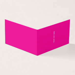 Creat Your Own Megenta Invitation Postcard