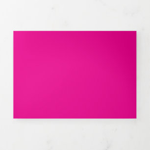Creat Your Own Megenta Invitation Postcard