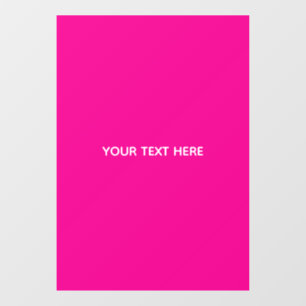Creat Your Own Megenta Invitation Postcard