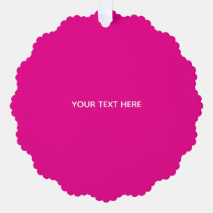 Creat Your Own Megenta Invitation Postcard