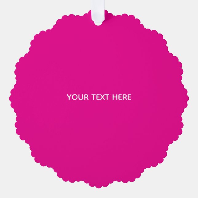 Creat Your Own Megenta Invitation Postcard (Front)