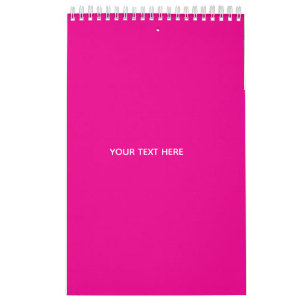 Creat Your Own Megenta Invitation Postcard Calendar