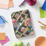 Create 6 Photo Collage Family Kids Monogrammed iPad Pro Cover<br><div class="desc">Create your own custom, personalised, unique, one-of-a-kind, beautiful elegant stylish faux gold typography script name monogram / initials, monogrammed, cool, six photo collage magnetic iPad smart cover that folds into multiple stand positions and features grey microfiber interior that helps protect your screen, and wake / sleep function. Simply add your...</div>