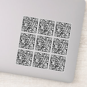 Create 9 Scannable QR Codes Instantly Black White