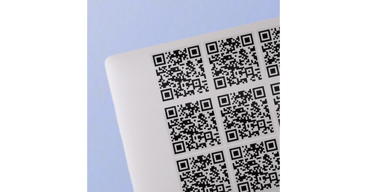 Create 9 Scannable QR Codes | Transparent | Zazzle