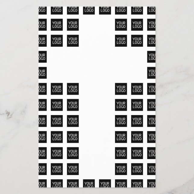 Create a Cross Pattern with any Logo or Image Flyer (Front)
