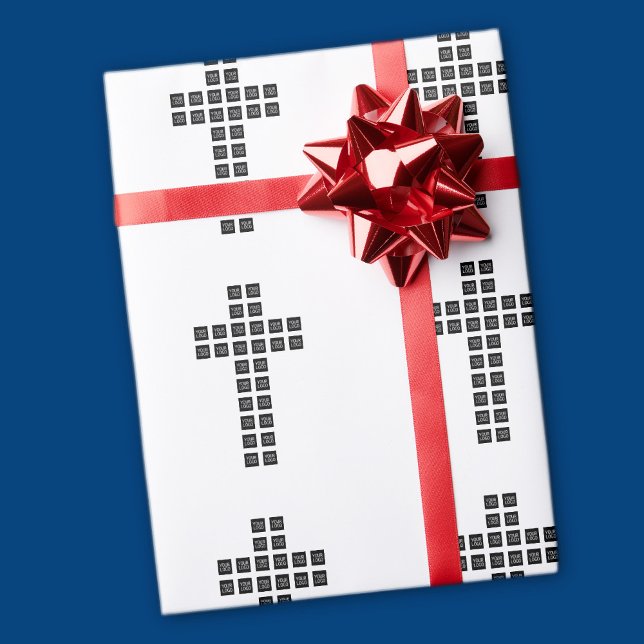 Create a Cross Pattern with any Logo or Image Wrapping Paper (Creator Uploaded)