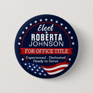 Create a Custom ELection Political Button
