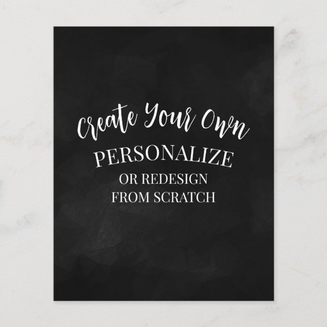 Create a Custom Flyer (Front)