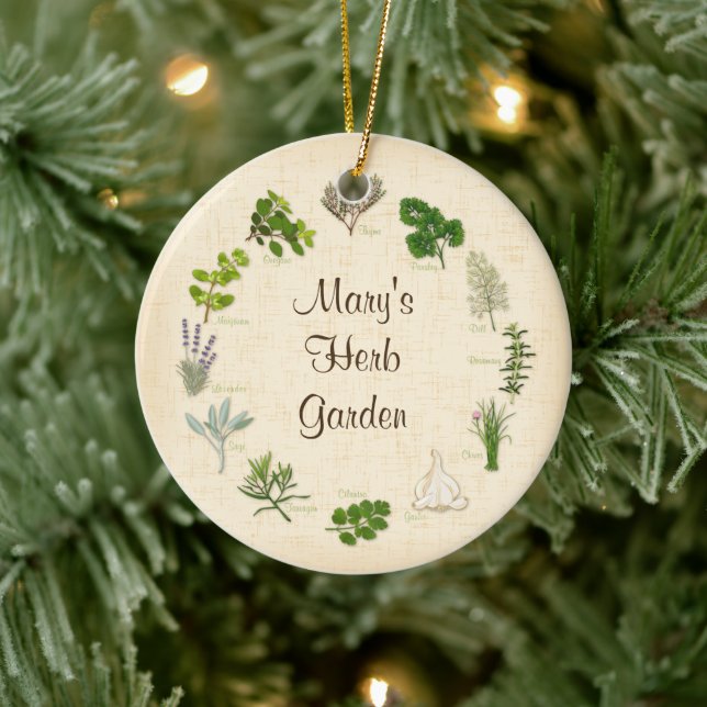 Create a custom Herb Garden Ornament (Tree)
