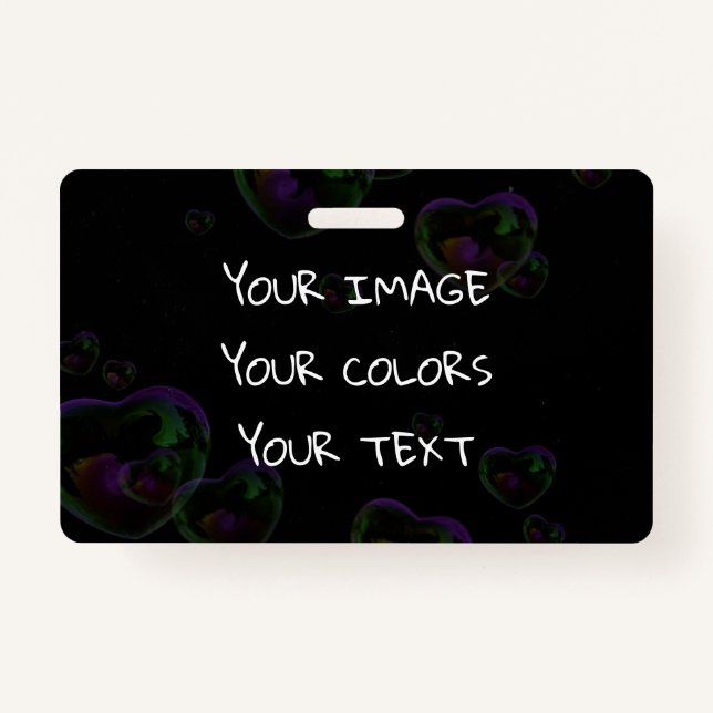 Create a Custom ID Badge (Front)