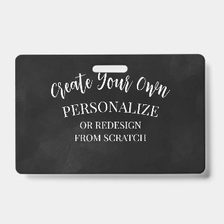 Create a Custom ID Badge
