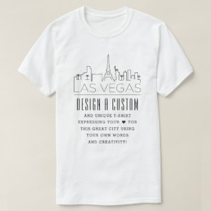 Create A Custom Las Vegas, Nevada Themed T-Shirt