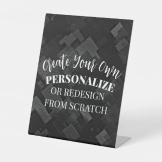 Create a Custom Pedestal Sign