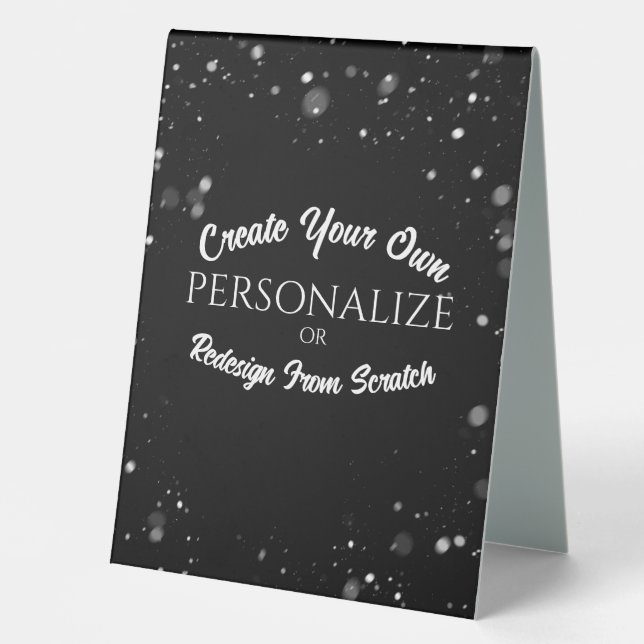 Create a Custom Personalised (Front)