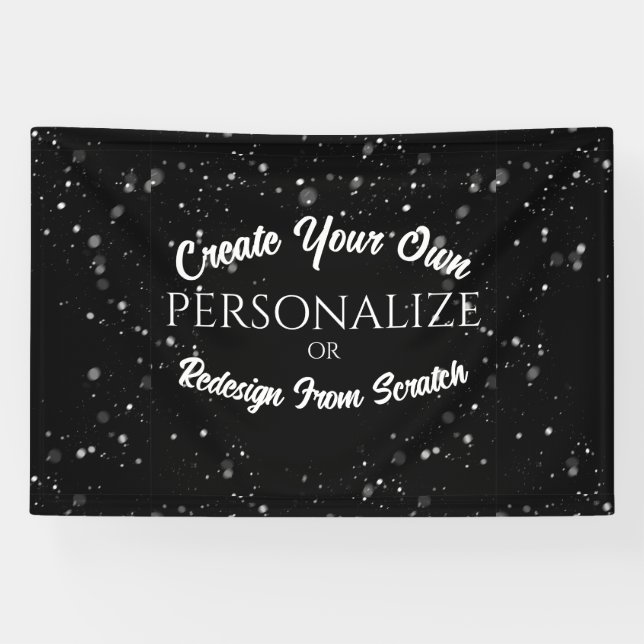 Create a Custom Personalised Banner (Horizontal)