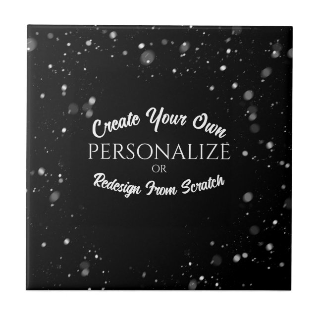 Create a Custom Personalised Ceramic Tile (Front)