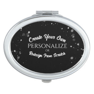 Create a Custom Personalised Compact Mirror