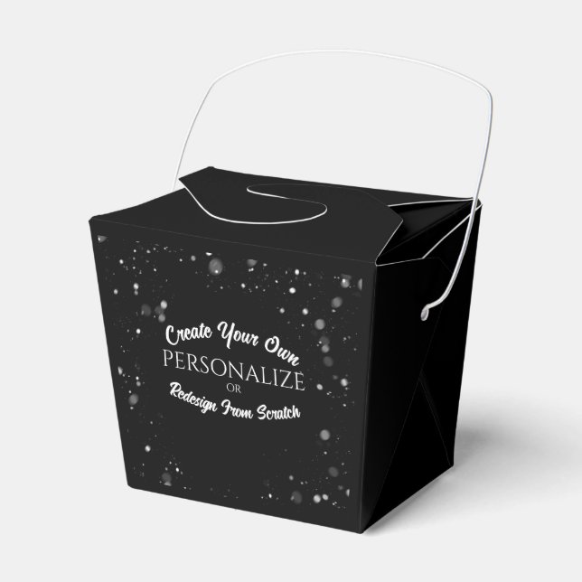 Create a Custom Personalised Favour Box (Front Side)