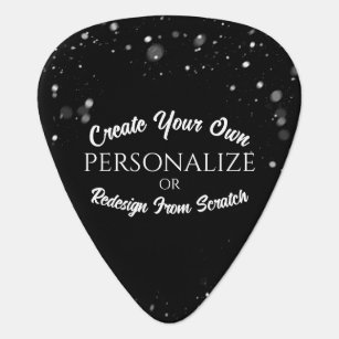 Create a Custom Personalised Guitar Pick