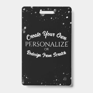 Create a Custom Personalised ID Badge
