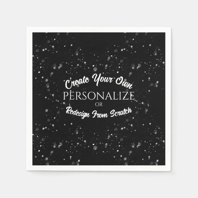 Create a Custom Personalised Napkin (Front)