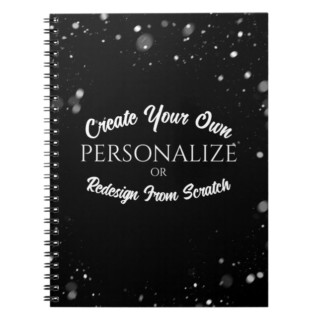 Create a Custom Personalised Notebook (Front)