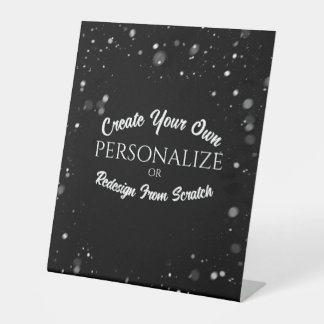 Create a Custom Personalised Pedestal Sign