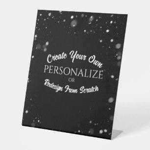 Create a Custom Personalised Pedestal Sign