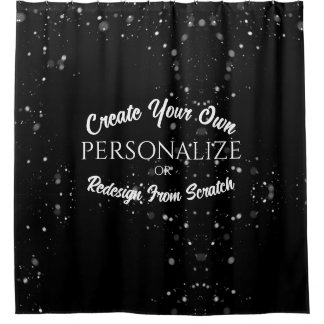 Create a Custom Personalised Shower Curtain
