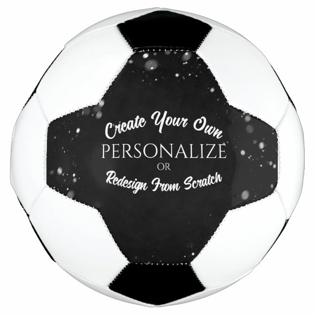 Create a Custom Personalised Soccer Ball (Front)