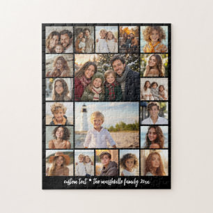 Create a Custom Photo Collage - 20 Photos Jigsaw Puzzle