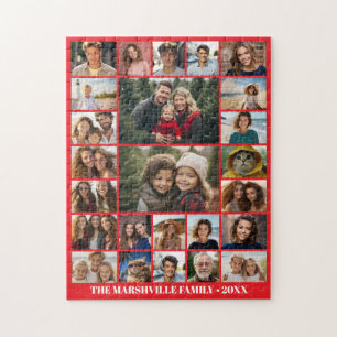 Create a Custom Photo Collage - 25 Photos Jigsaw Puzzle