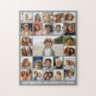 Create a Custom Photo Collage - 25 Photos Jigsaw Puzzle