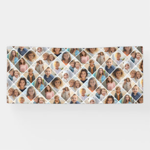 Create a Custom Photo Collage with 12 Photos Banner
