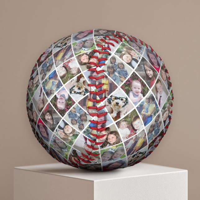 Create a Custom Photo Collage with 12 Photos Baseball (Custom Photo Baseball)