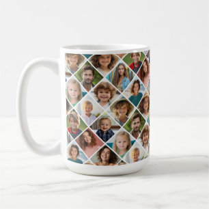 Create a Custom Photo Collage with 12 Photos Coffee Mug