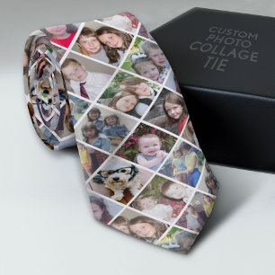 Create a Custom Photo Collage with 12 Photos Tie