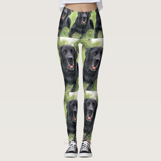 Create a Custom Photo Collage with 13 photos Pet Leggings (Front)