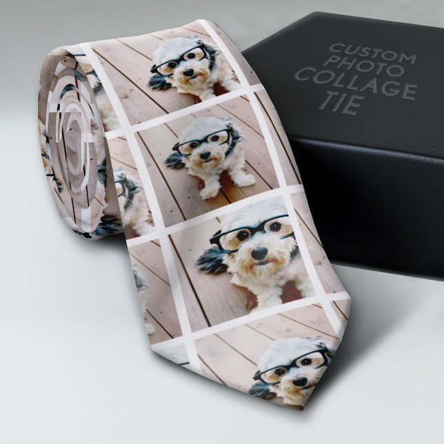Create a Custom Photo Collage with 3 Photos Tie (Custom Tie with a Photo Collage)